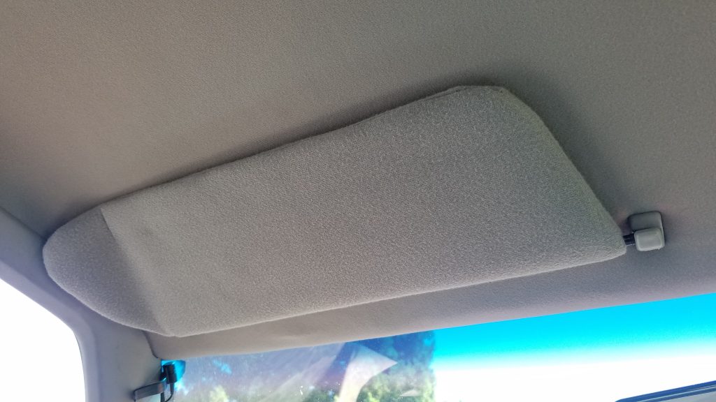 Reupholstering Jeep Cherokee XJ Sun Visors Next Project
